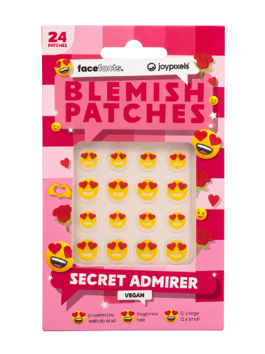 Face Facts x JoyPixels Blemish Patches – Secret Admirer