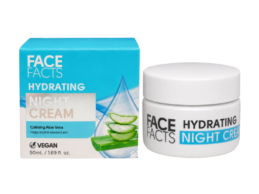 Face Facts Hydrating Night Cream with Calming Aloe Vera