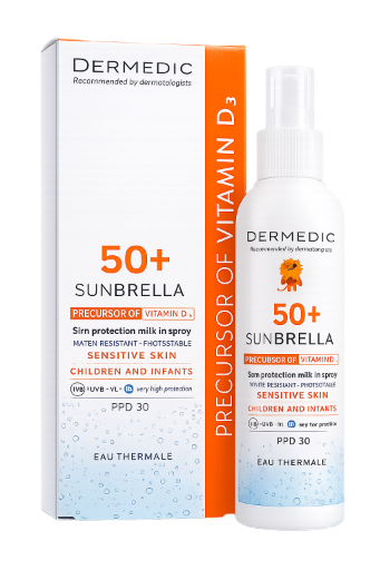 Dermedic Sunbrella Sun Protection Milk in Spray SPF 50+ 