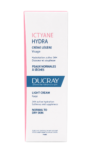 Ducray Ictyane Hydra Light Cream Face 