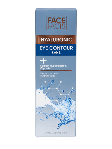 Face Facts Hyaluronic Eye Contour Gel with Sodium Hyaluronate & Glycerin