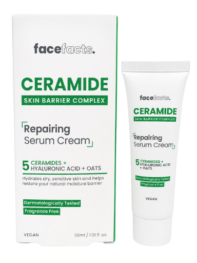 Face Facts Ceramide Skin Barrier Complex Repairing Serum Cream