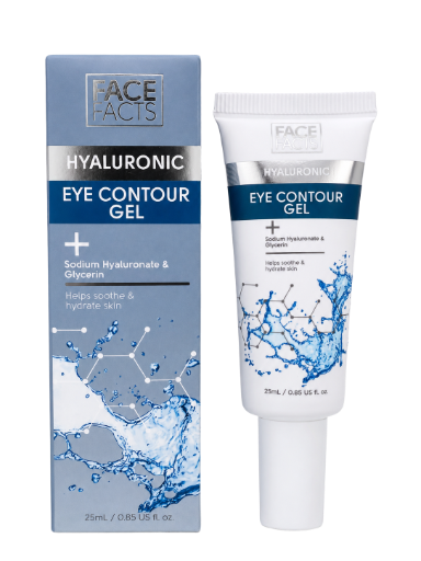 Face Facts Hyaluronic Eye Contour Gel with Sodium Hyaluronate & Glycerin