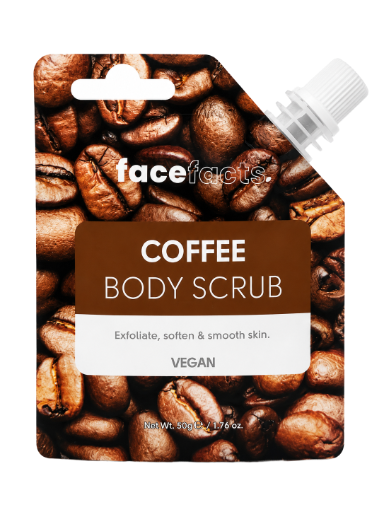 Face Facts Coffee Body Scrub – Exfoliate, Soften & Smooth Skin