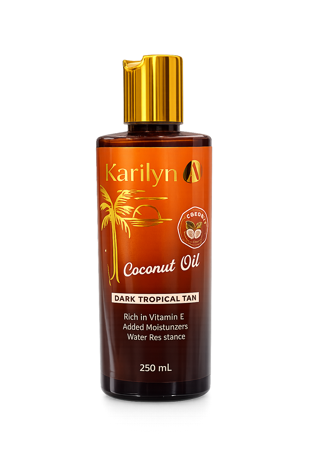 Karilyn Coconut Oil Dark Tropical Tan
