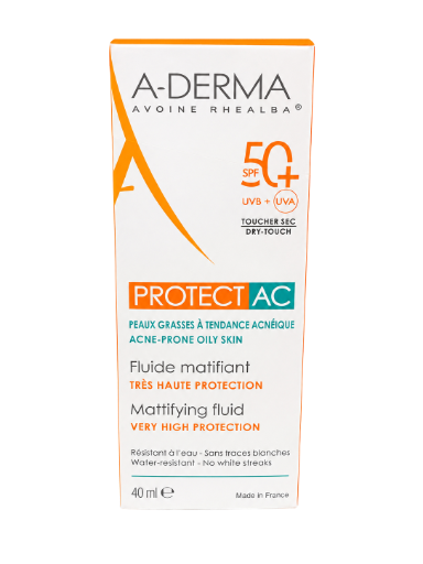 A-DERMA Protect AC Mattifying Fluid SPF 50+ 