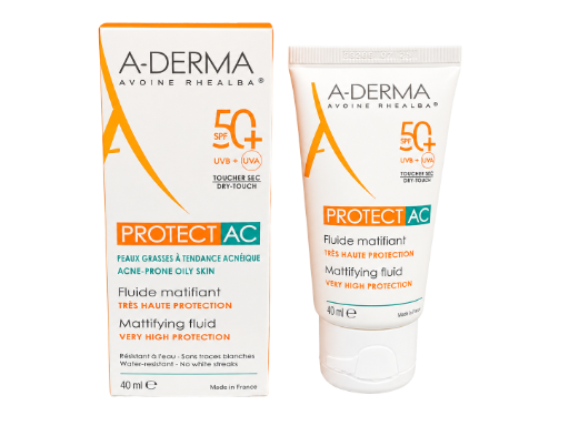 A-DERMA Protect AC Mattifying Fluid SPF 50+ 