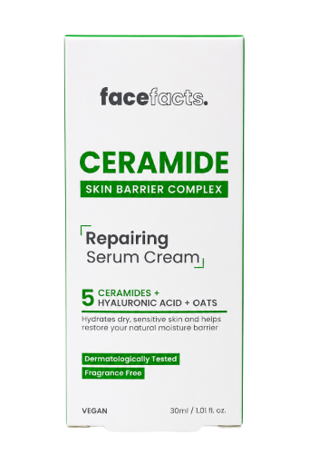 Face Facts Ceramide Skin Barrier Complex Repairing Serum Cream