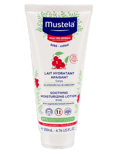 Mustela Very Sensitive Skin Soothing Moisturizing Lotion Body