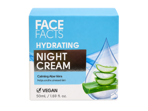 Face Facts Hydrating Night Cream with Calming Aloe Vera