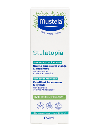 Mustela Stelatopia Emollient Face Cream & Eyelids