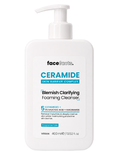 Face Facts Ceramide Skin Barrier Complex Blemish Clarifying Foaming Cleanser