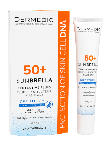Dermedic Sunbrella Protective Fluid SPF 50+ Dry Touch