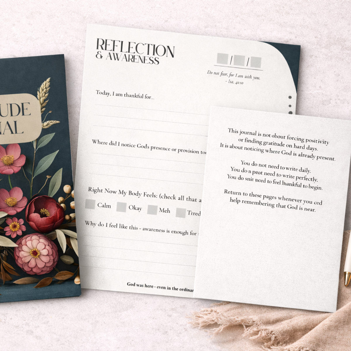 Gratitude Journal: A Faith Journal for Reflection, Scripture & Prayer