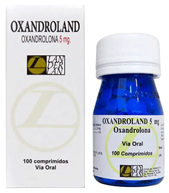 Oxandrolona 5mg - 100 Comprimidos 