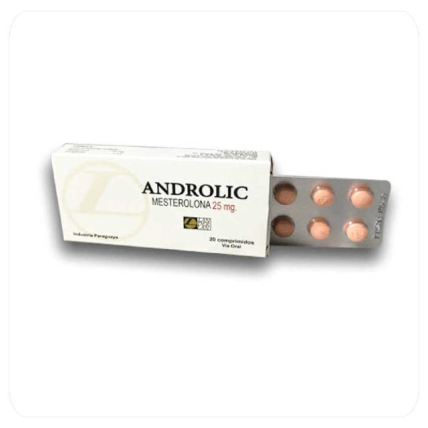 Mesterolona (Proviron) 25mg - 20 Comprimidos  