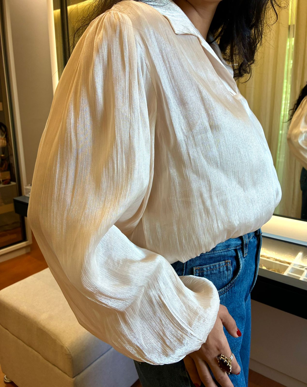 BLUSA MYKONOS PEROLADA