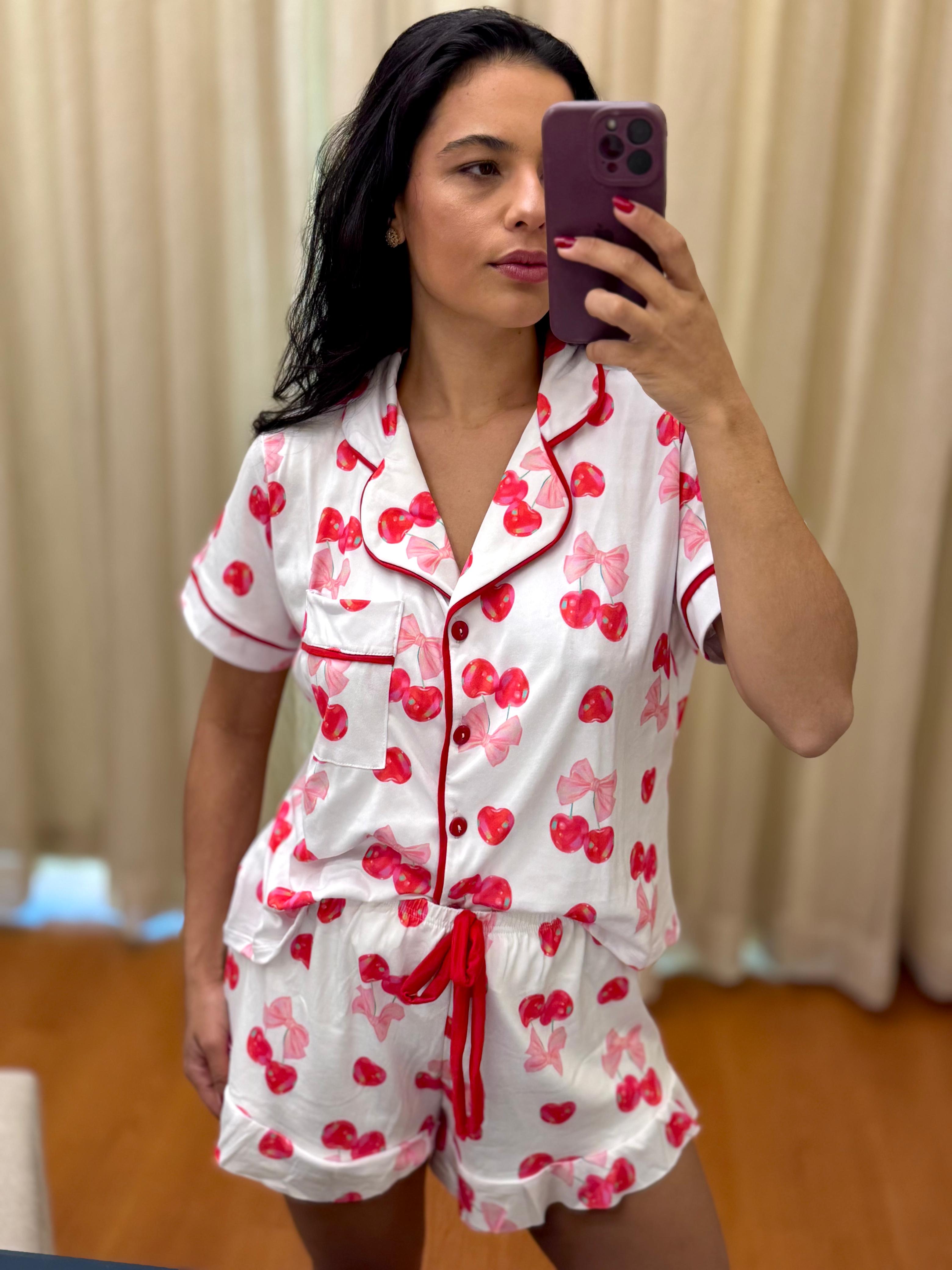 PIJAMA CEREJA