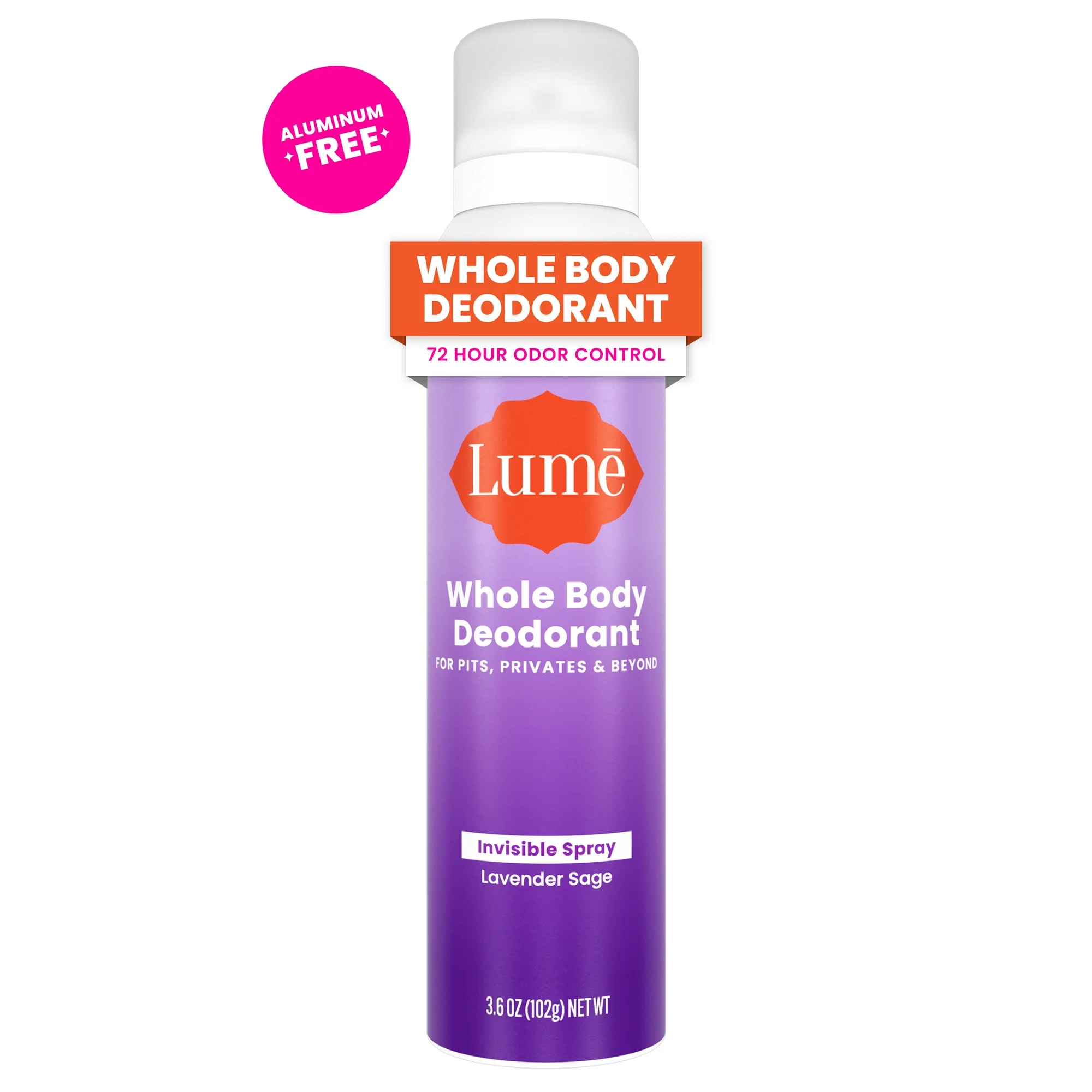 Lume Whole Body Deodorant Spray