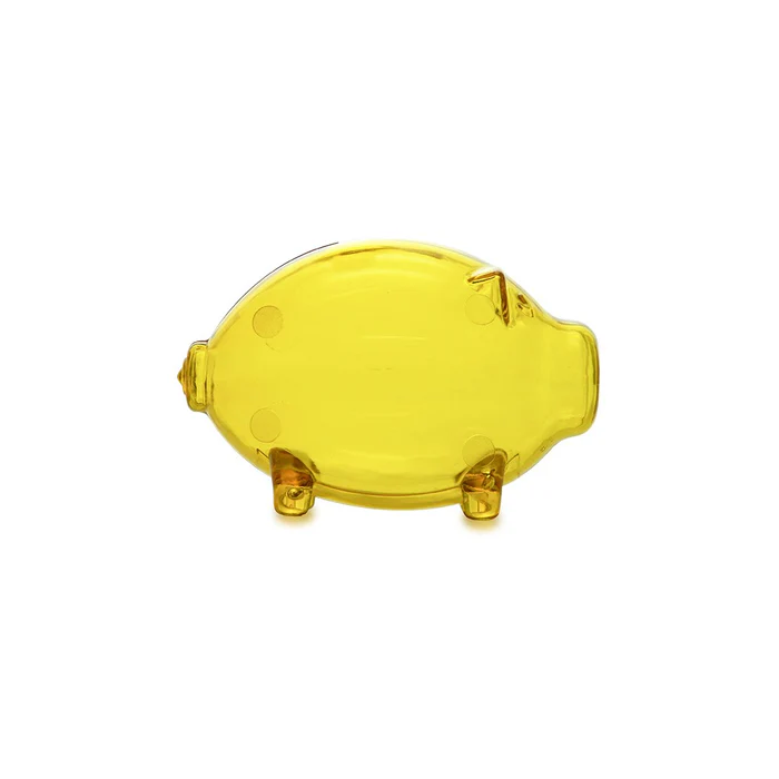 Alcancía Cerdito Transparente