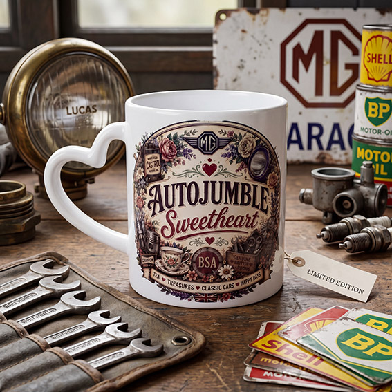 "Autojumble Sweetheart"  Gifts