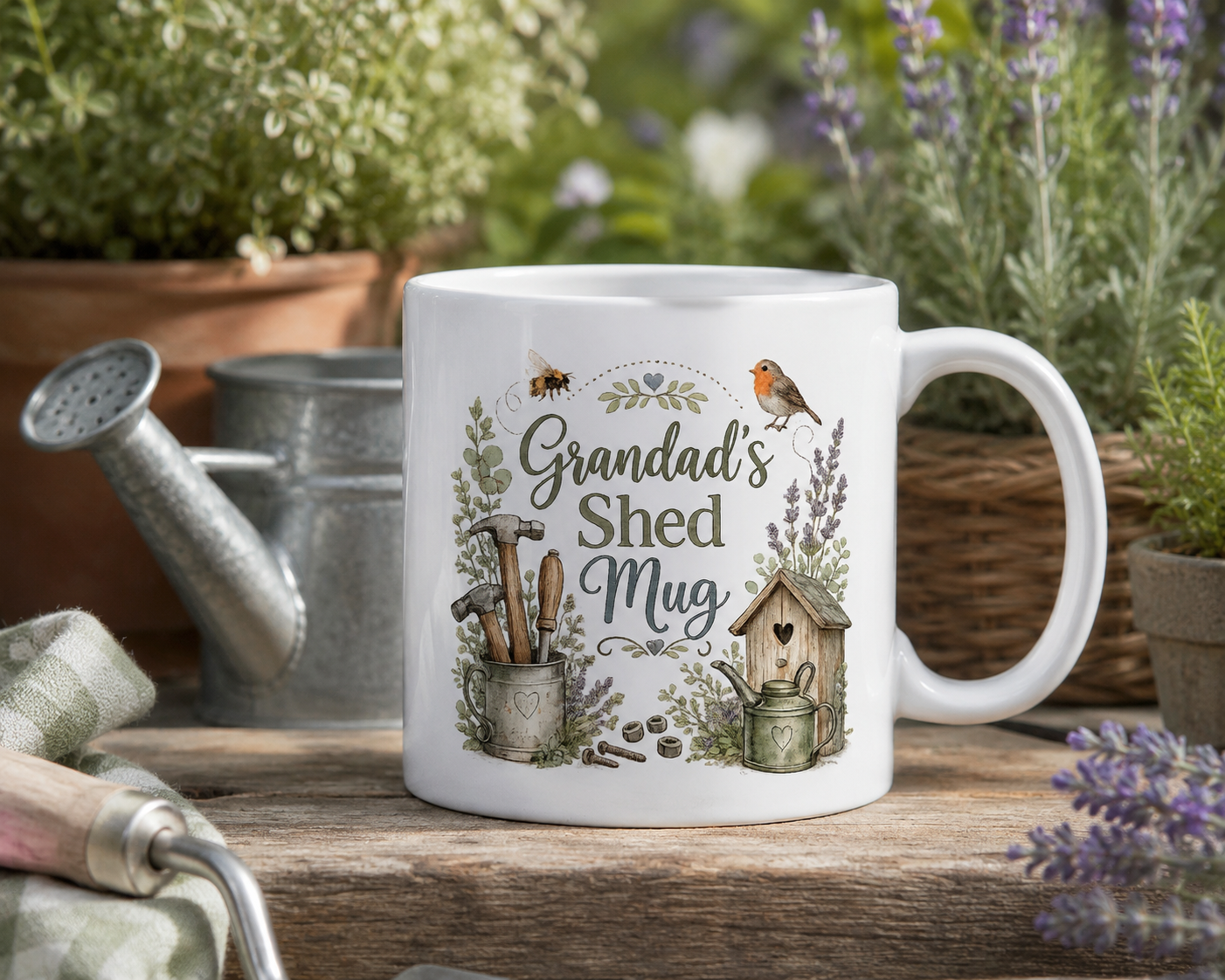 "Grandad's Shed Mug" Design