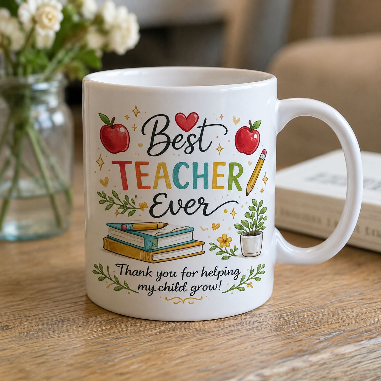 "Best Teacher Ever"  Designs