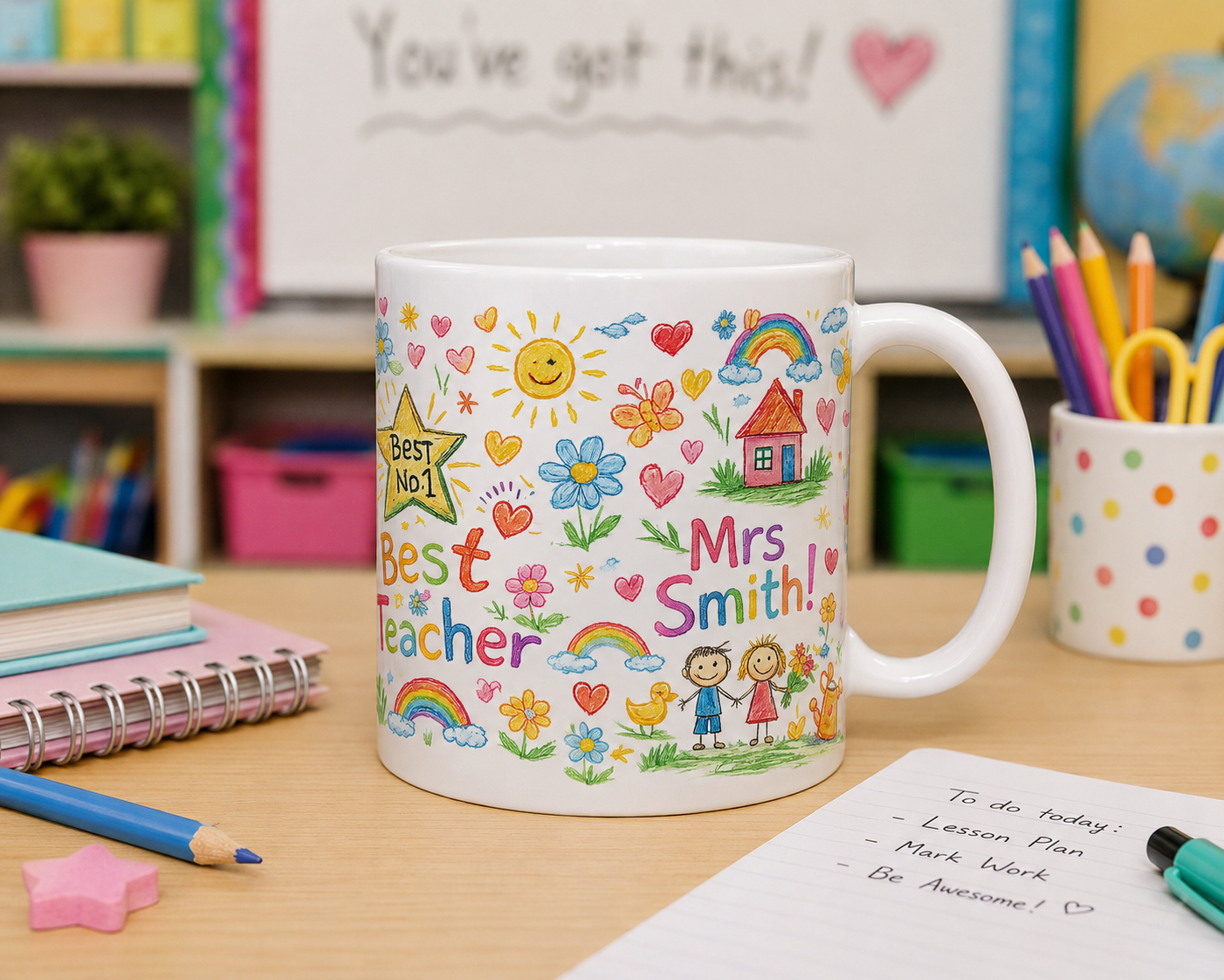 Personalized "Best Teacher"  Designs