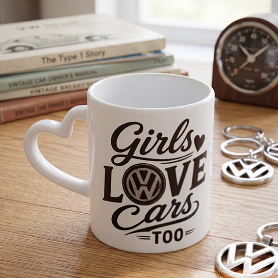 "Girls Love Cars Too"  Gifts