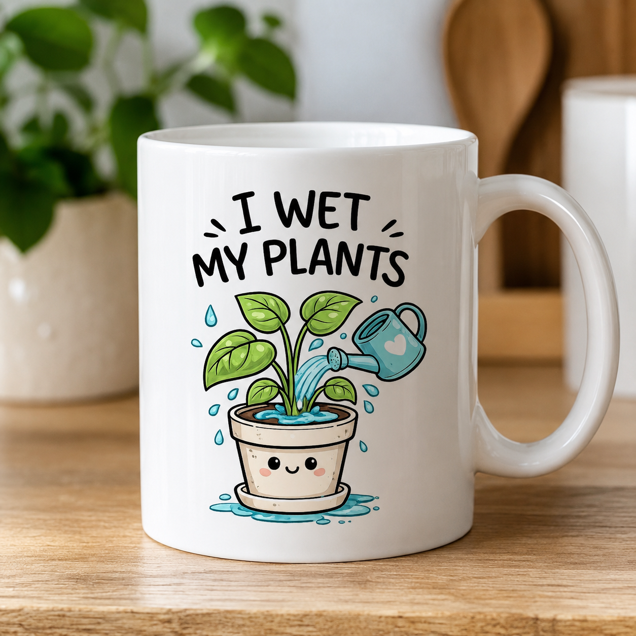 "I Wet My Plants" Designed Gifts