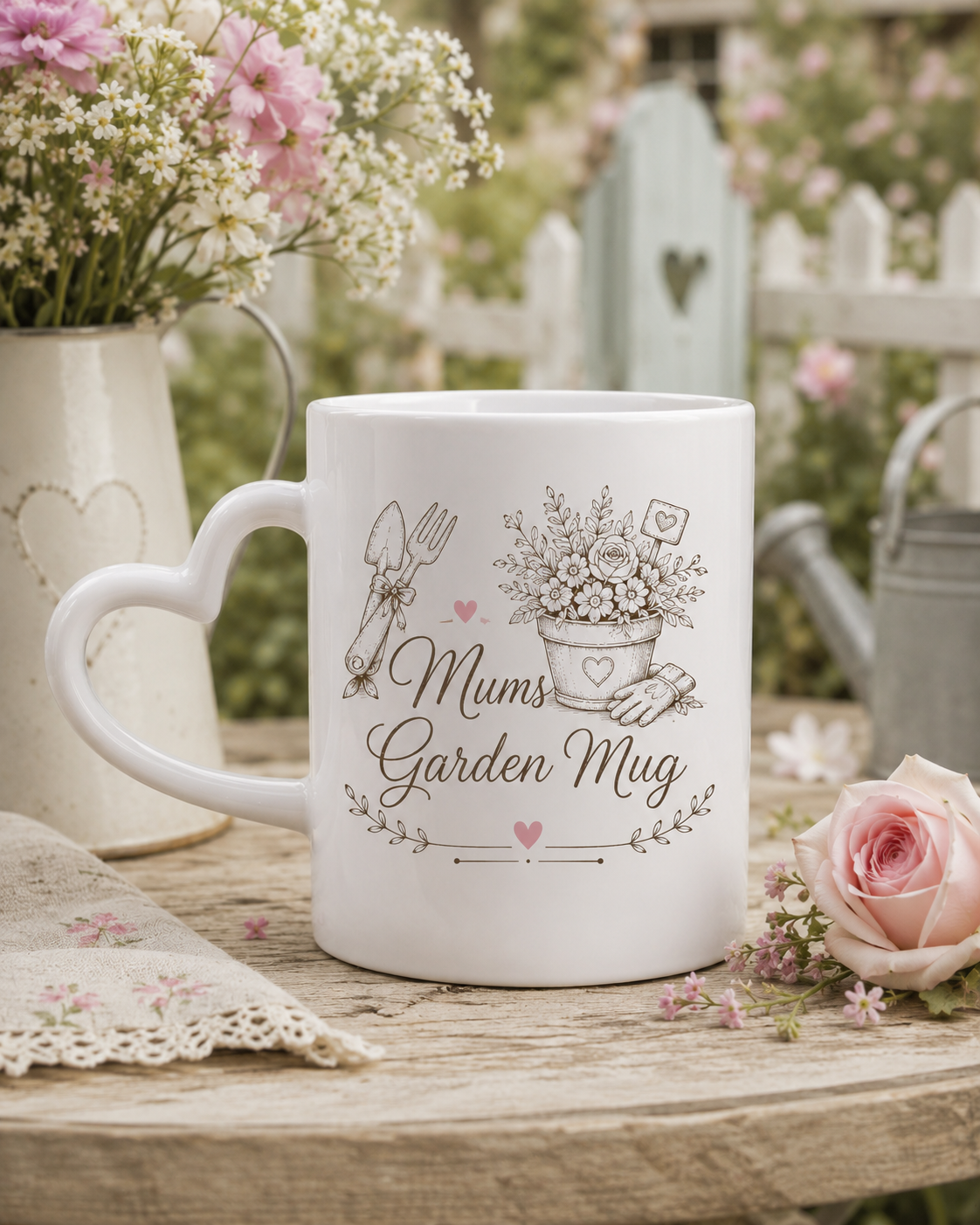 "Mums Garden Mug" Design