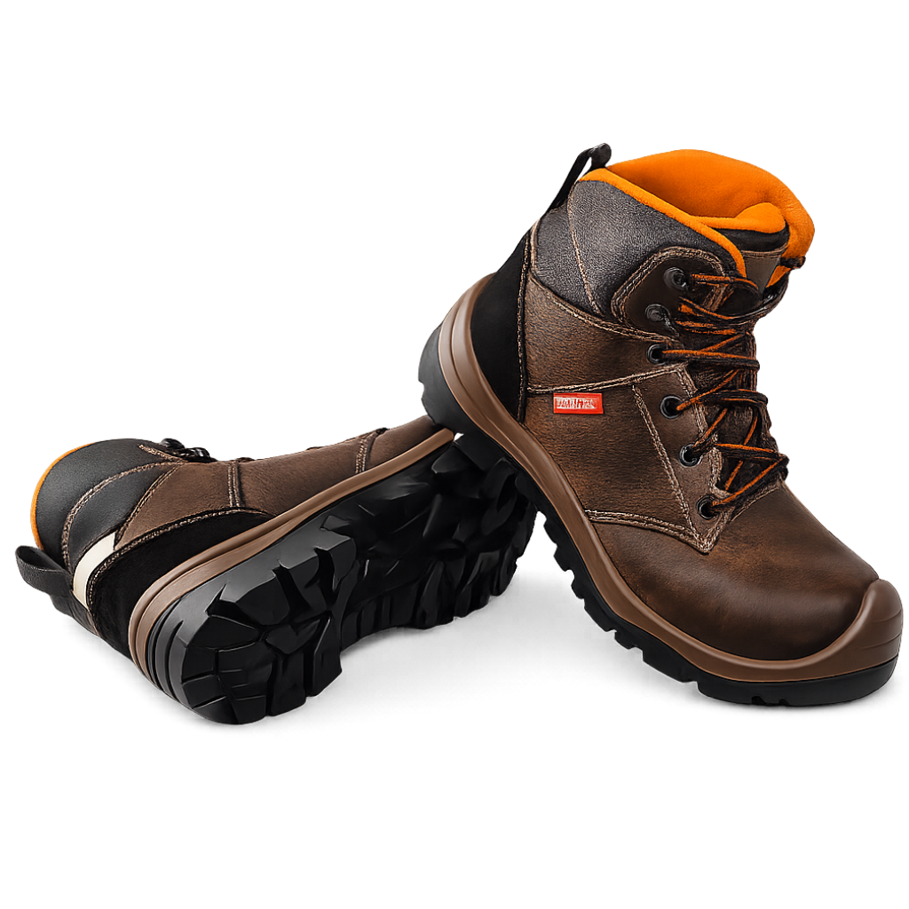 Botas de seguridad cuero hidrofugado