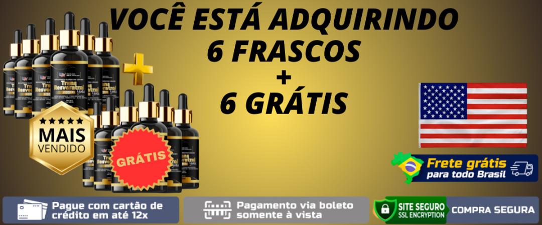 Combo 6 Frascos + 6 Grátis de Suplemento
