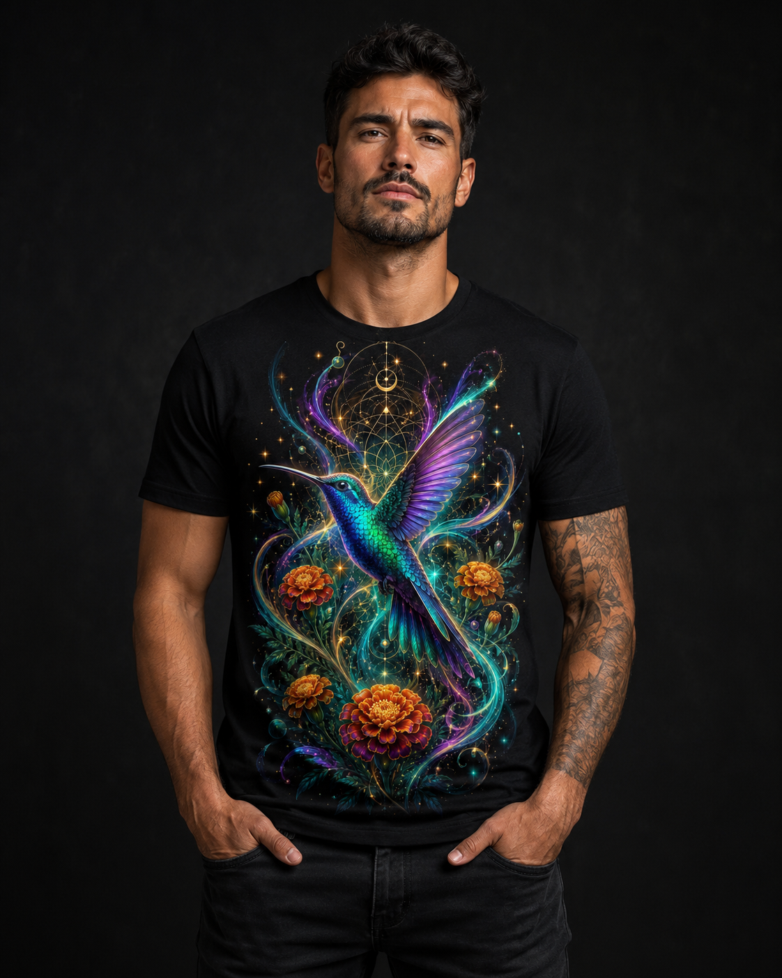 Camiseta Colibrí Místico