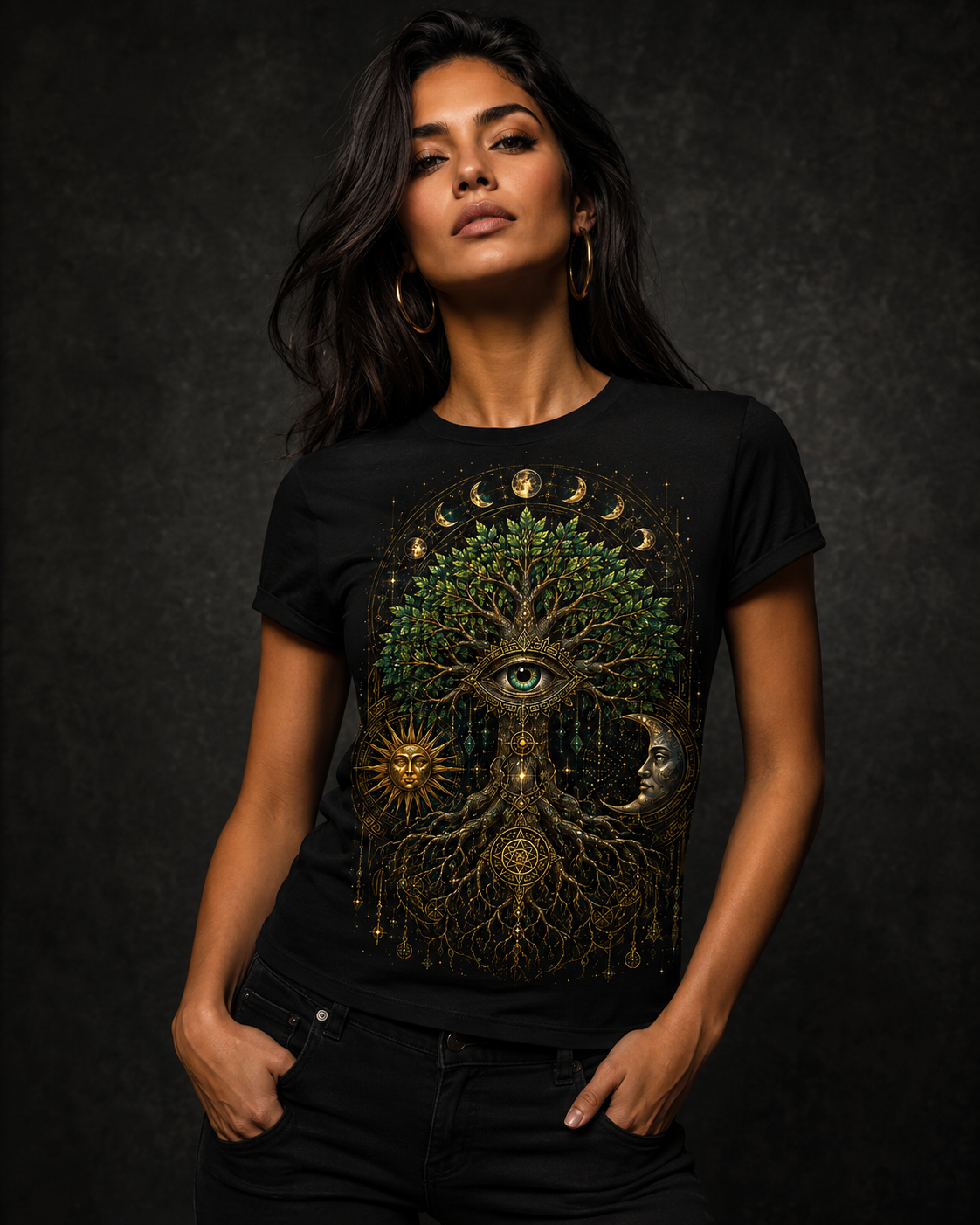 Playera Árbol de la Vida Mística