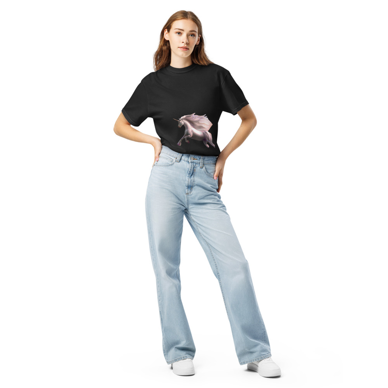 Unisex garment-dyed heavyweight t-shirt