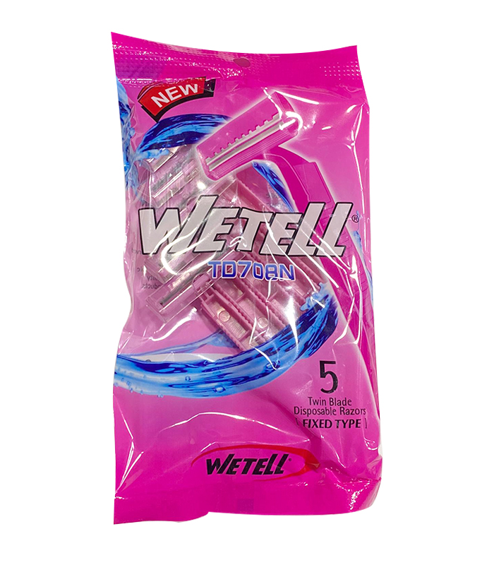 Wetell Plus Queen Razors - Pack Of 5