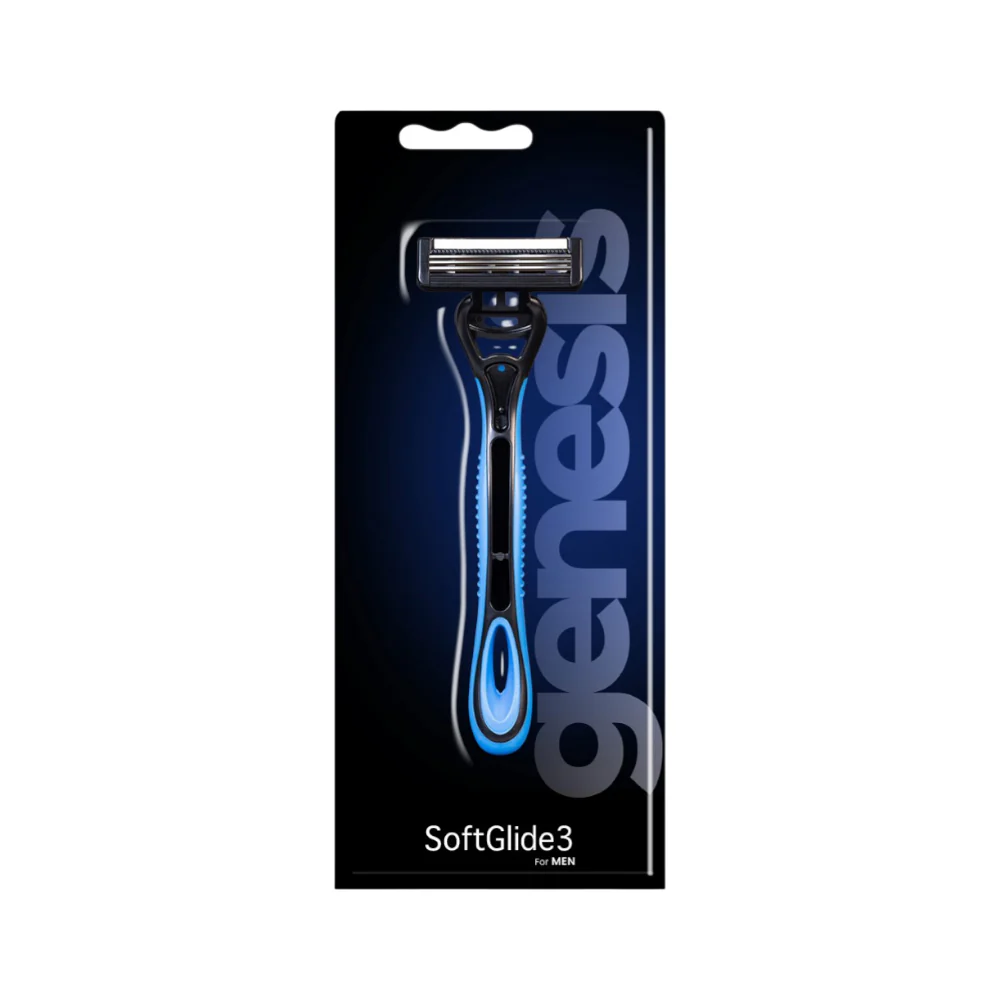 Genesis SoftGlide 3 Razor  2-DISPOSIBLE RAZOR BLISTER PACKS