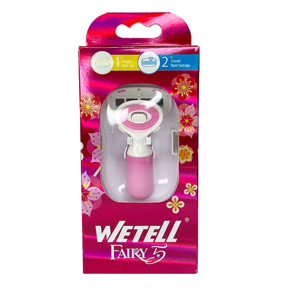 Wetell Fairy 5 women's mini-travel razor