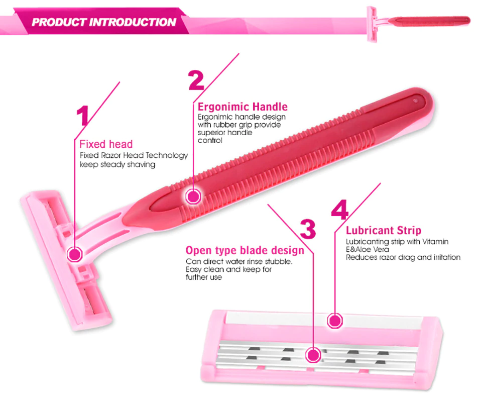 Max Lady Shaver (5-Pack)