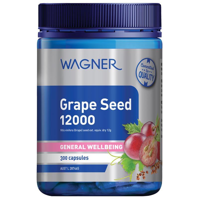 Wagner Grape Seed 12000 - 300 caps
