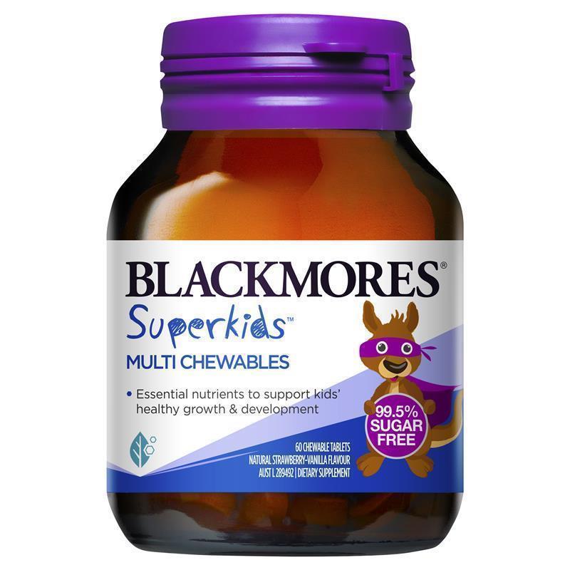 Blackmores Superkids Multi Chewables - 60 Chew Tabs