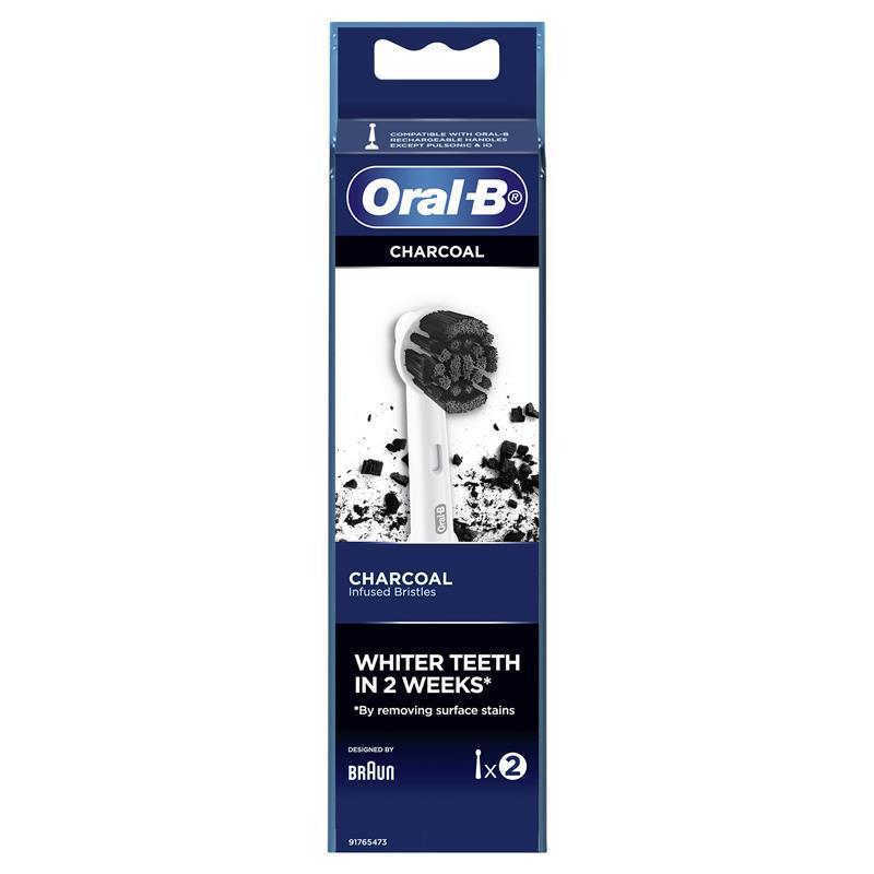 Oral B Brush Head Refill Charcoal ( 2 pcs)