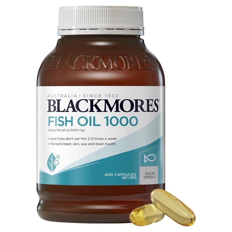Blackmores Fish Oil 1000 - 400 Caps