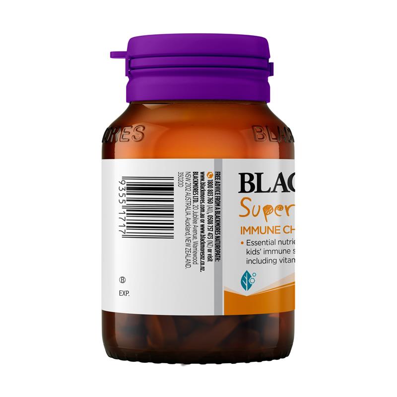 Blackmores Superkids Immune Chewable - 60 Chew Tabs