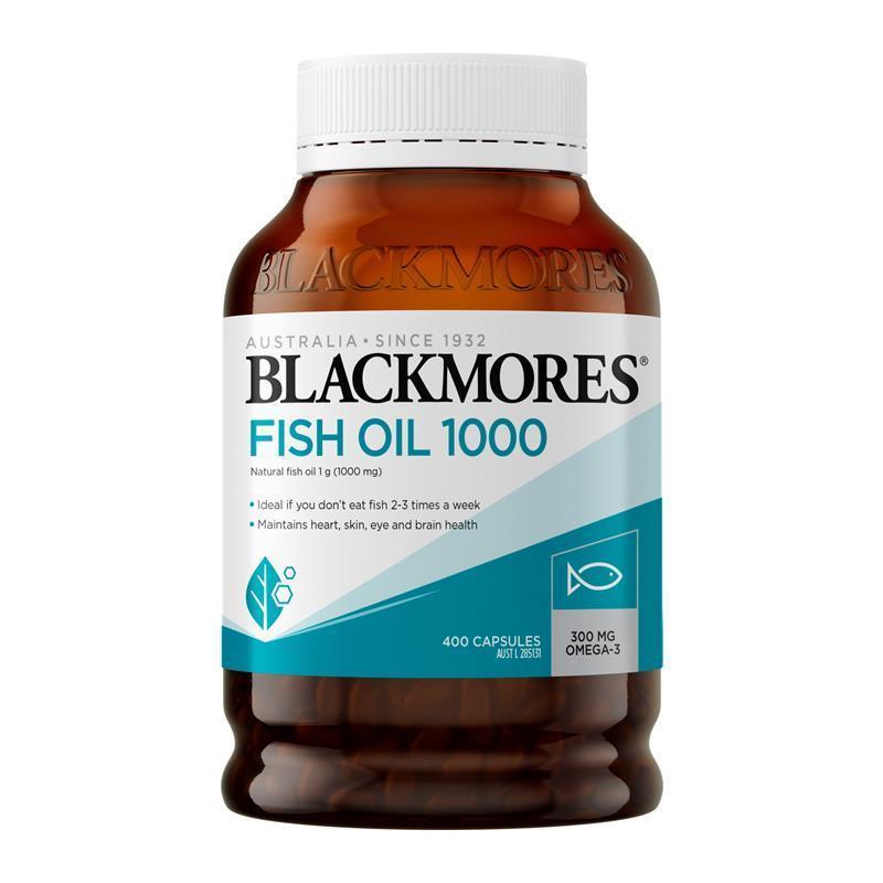 Blackmores Fish Oil 1000mg - 400 Capsules