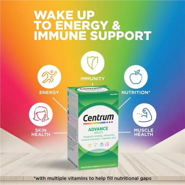 Centrum Advance For Adults - 100 Tablets