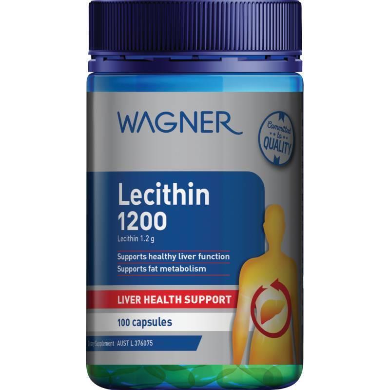 Wagner Lecithin 1200 - 100 Capsules