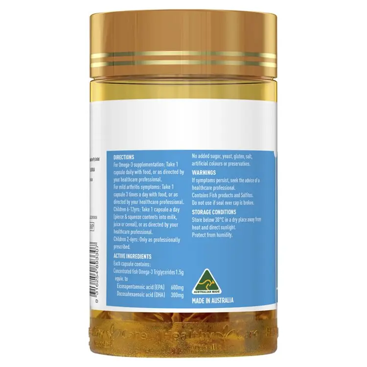 Healthy Care Triple Strength Fish Oil 150 Capsules