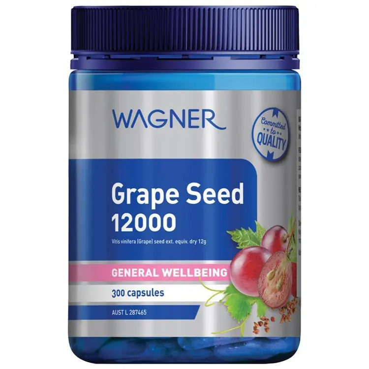 Wagner Grape Seed 12000 - 300 Capsules
